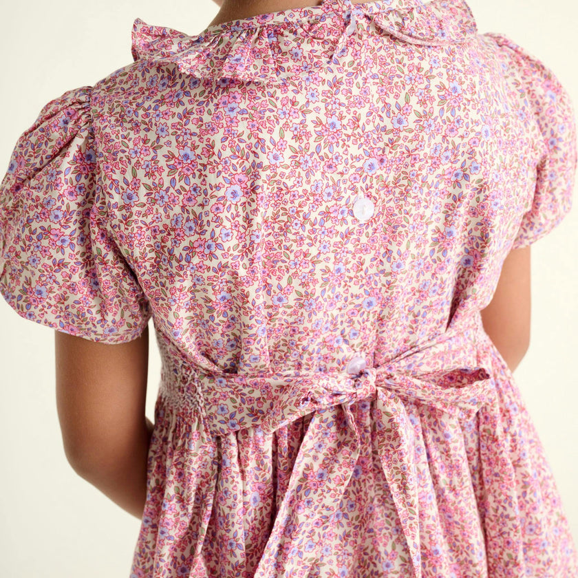 Smocked Girls Dress