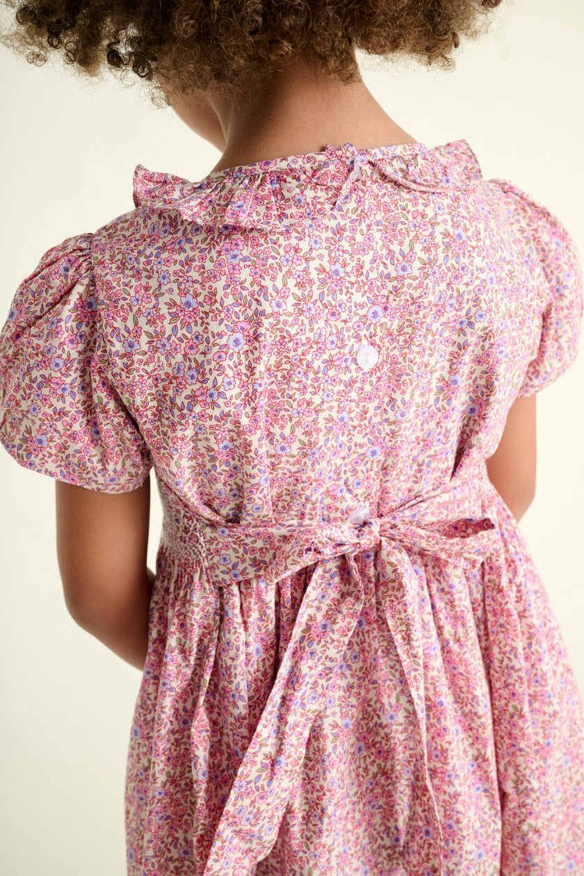Smocked Girls Dress