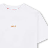 White Graphic Logo T‑Shirt