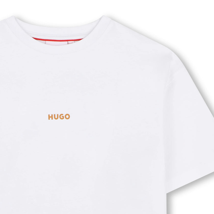 White Graphic Logo T‑Shirt