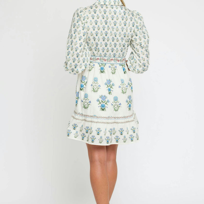 Halle Mini Dress in Party on Prairie