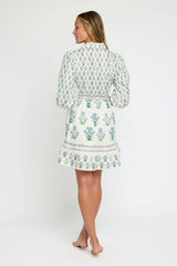 Halle Mini Dress in Party on Prairie