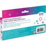 Glow In The Dark Nail Polish Craft Activity Set w/ 5 Bottles
