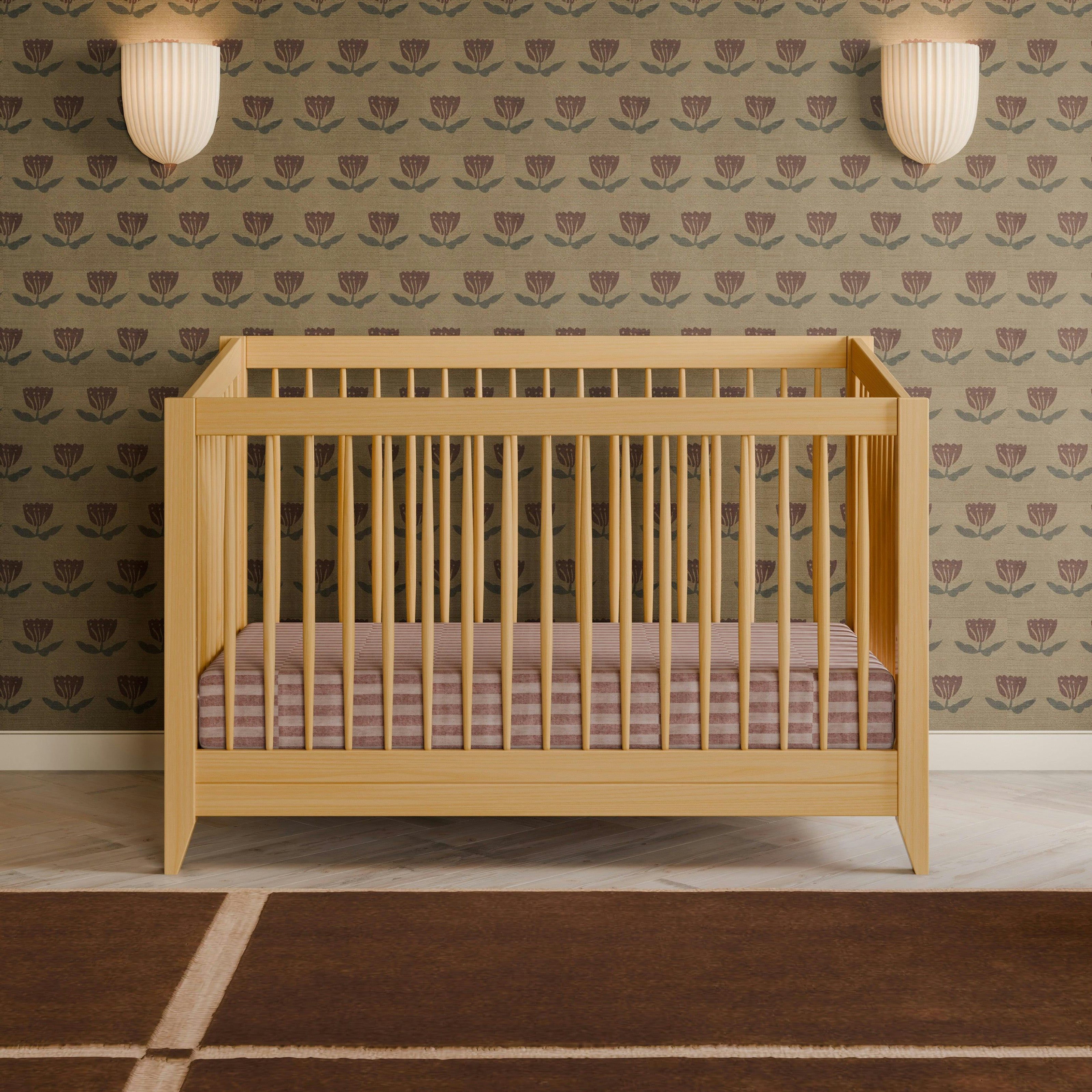 Babyletto Sprout 4-in-1 Convertible Crib with Toddler Bed Conversion Kit
