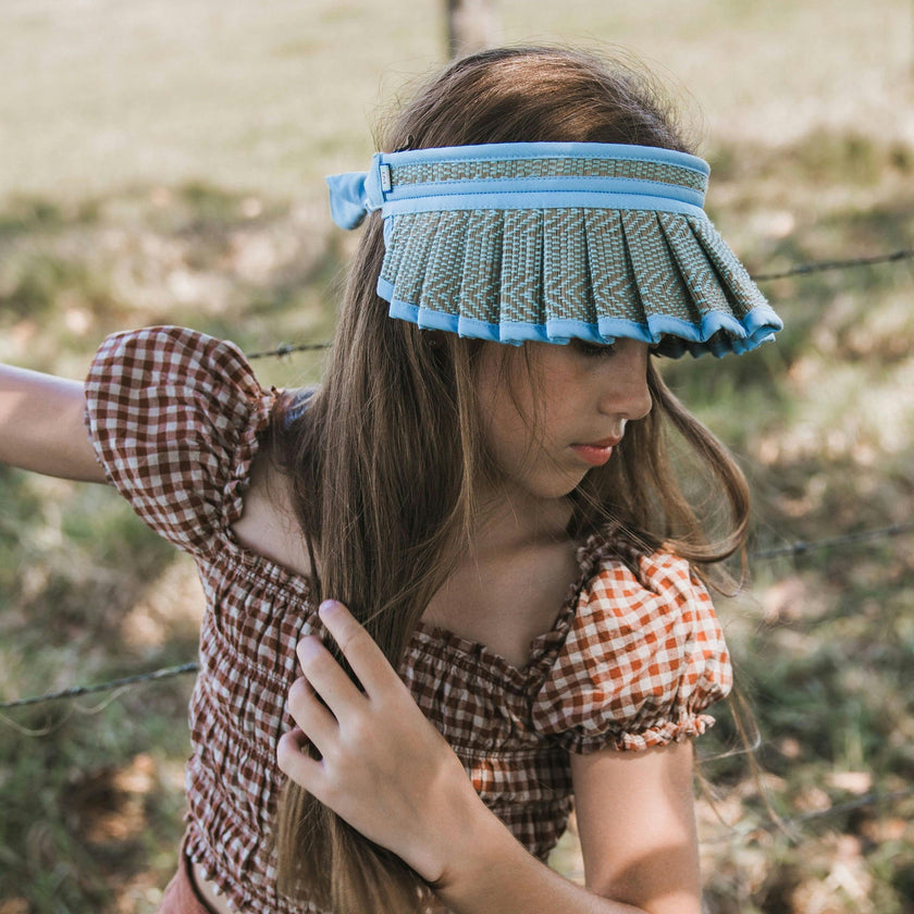 Blue Bird Cabana Child Sun Visor