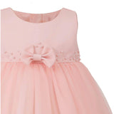 Pink Oravelle Lace Petal Gown