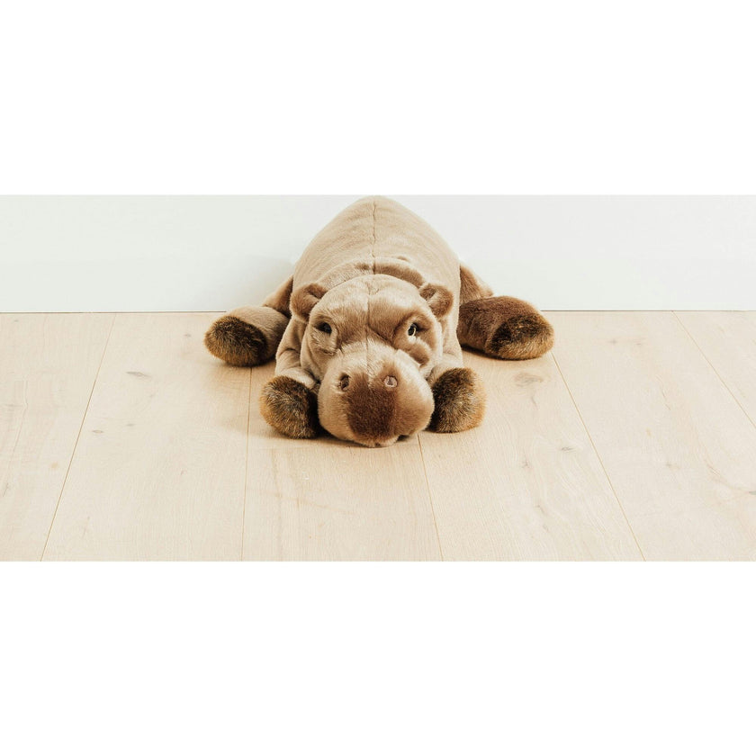LA PELUCHERIE My Hippo Edgar - Large Laying 50cm