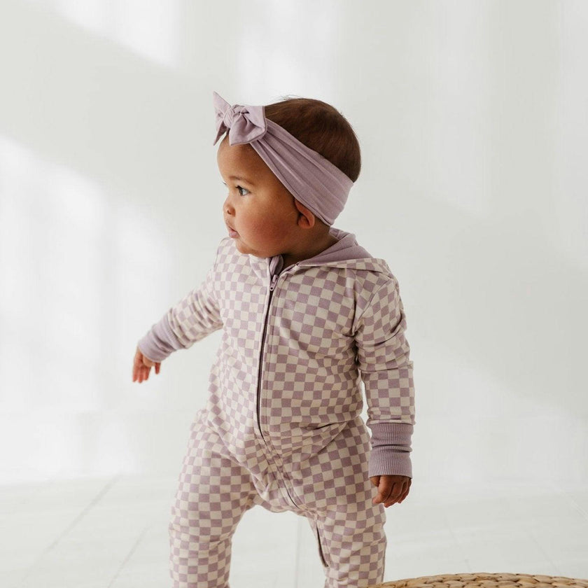 Baby Girl Terry Zip Romper
