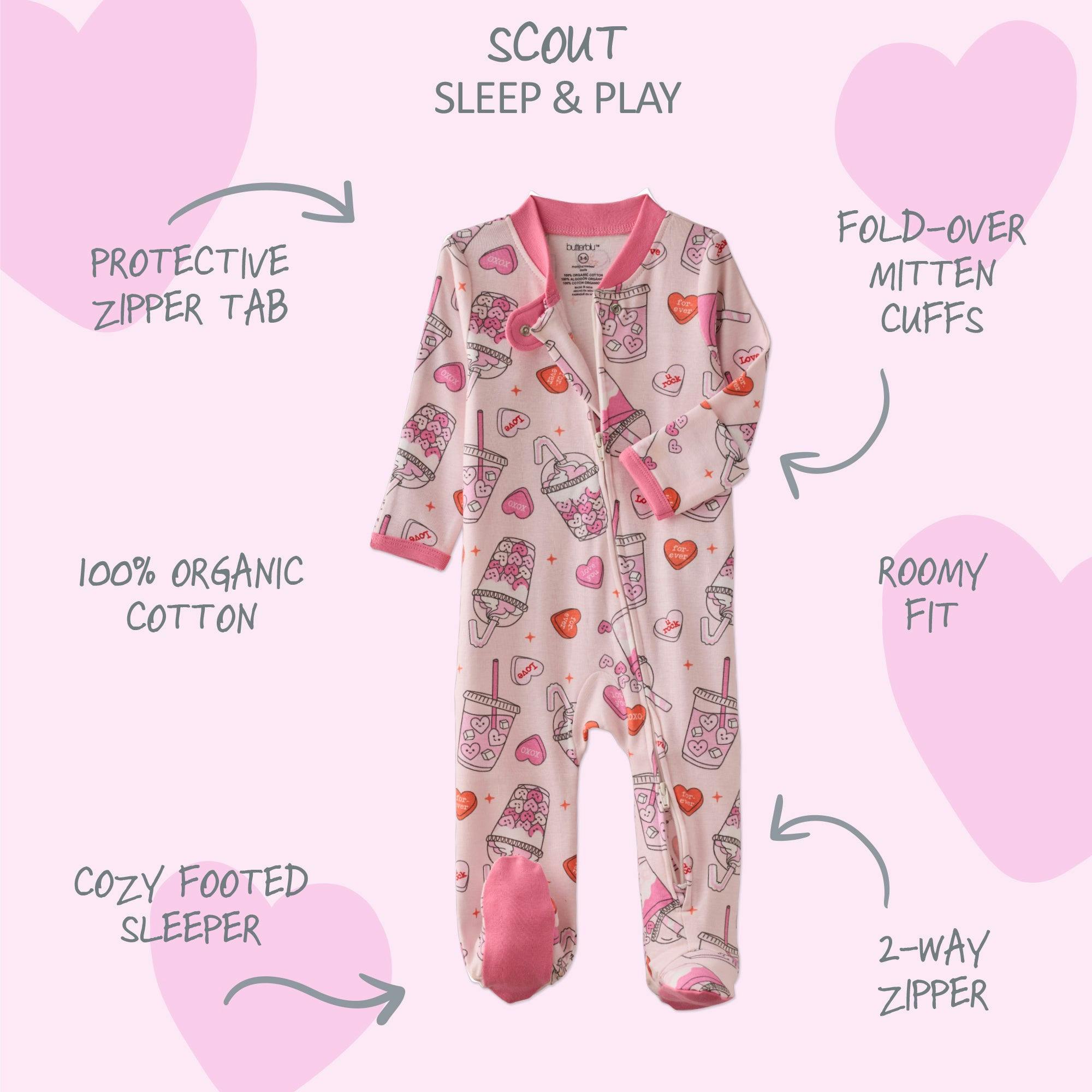 SCOUT Sleep & Play Girls Pajamas