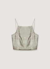 Saffron Woman Top Gold