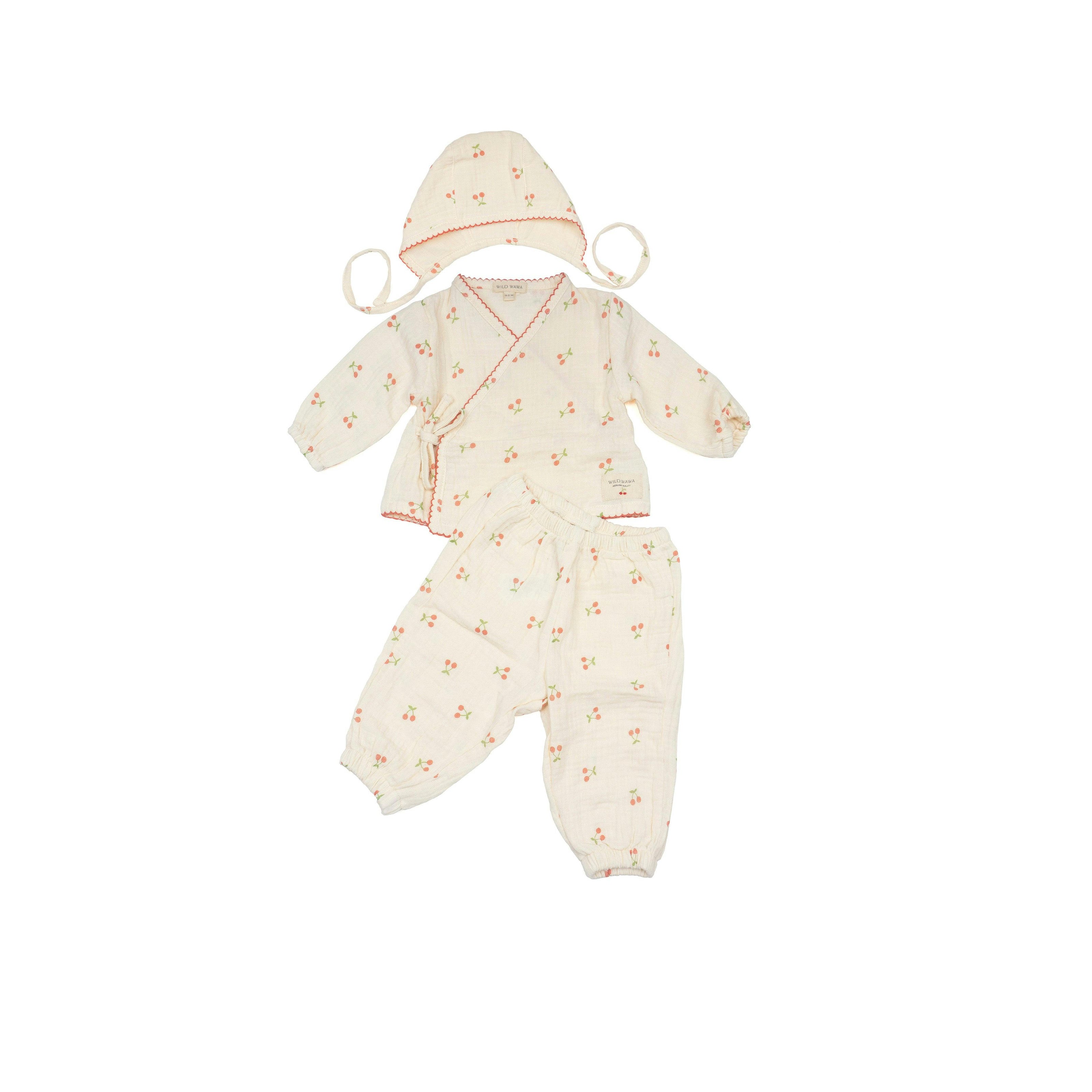 Gauze Bundle Set in Cherries