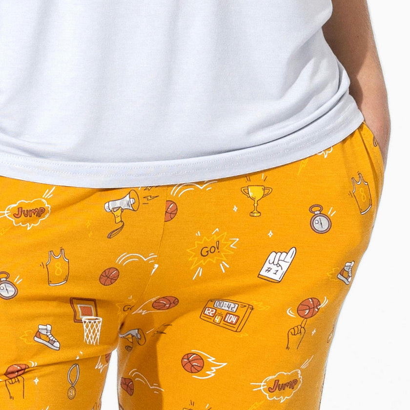Basketball Bamboo Women's Pajama Set