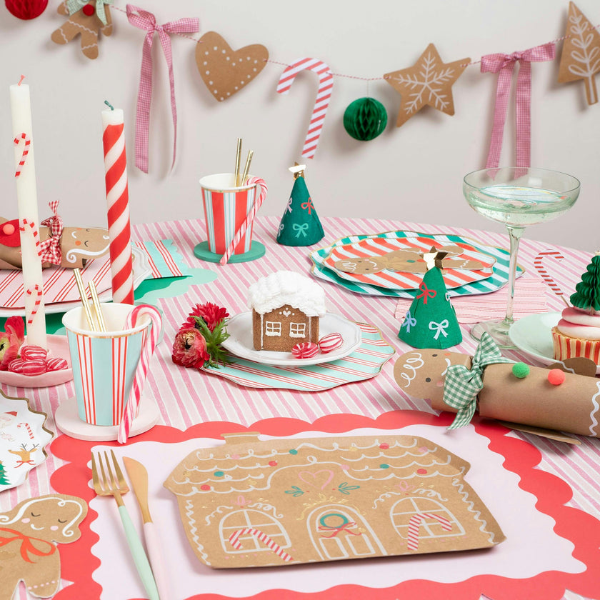 Festive Stripe Side Plates