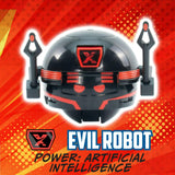 Battle Ballz: Training Pack - Evil Robot - Weapon Wielding Toy Figure