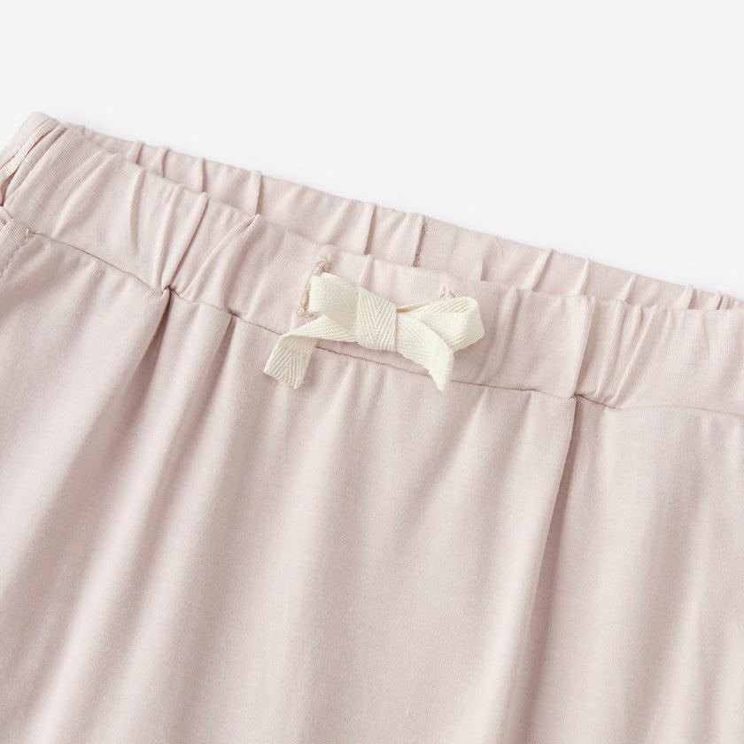 Sepia Rose Luxe Solid Jogger Pants
