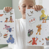 Mindful Moments with Sesame Street Floor Puzzle