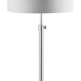 June 65" Adjustable Metal/Marble LED Floor Lamp