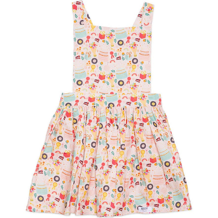 Worthy Threads Pinafore Dress Birthday / 12-18M Worthy Threads Pinafore Dress Birthday / 12-18M