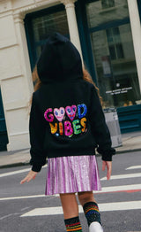 Good Vibes Zipper Hoodie