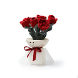 McHugs Romantic Rose Bouquet Weighted Plush 30cm