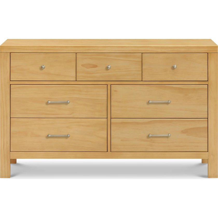 Nantucket 7-Drawer Assembled Dresser in Honey
