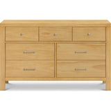 Nantucket 7-Drawer Assembled Dresser in Honey
