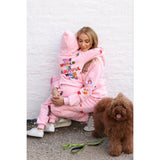 Women's Doodle Art Set Pink Pink