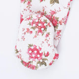 Elegant Roses - 2 Way Ruffle Back Zipper Footie