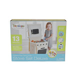 PopOhVer Deluxe Pots & Pans Set with Food Bundle