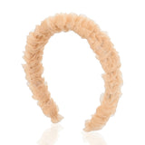 Ruffled Sheer Headband