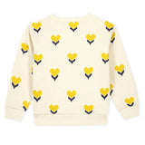BONTON Smile Sweatshirt - Coeur Flower