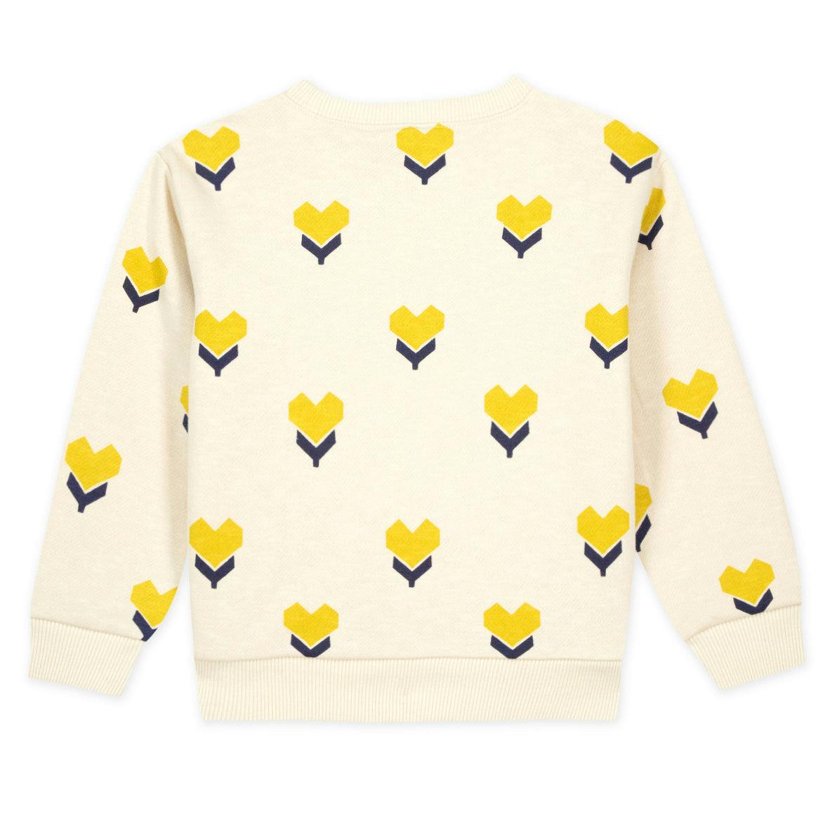 BONTON Smile Sweatshirt - Coeur Flower