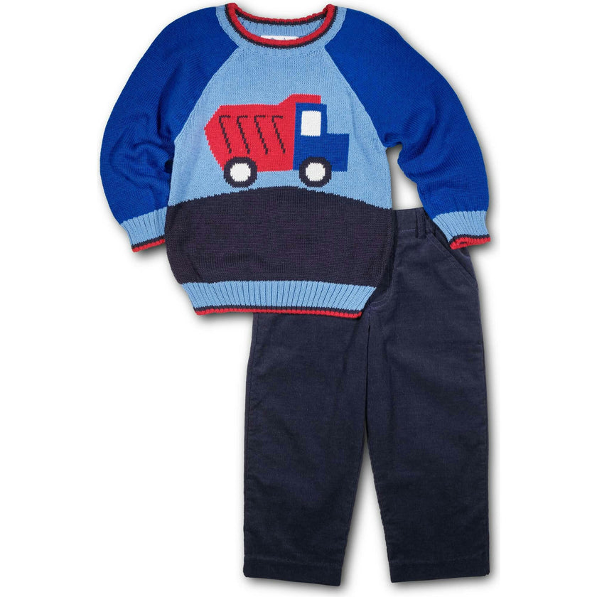 Sweater With Dump Truck