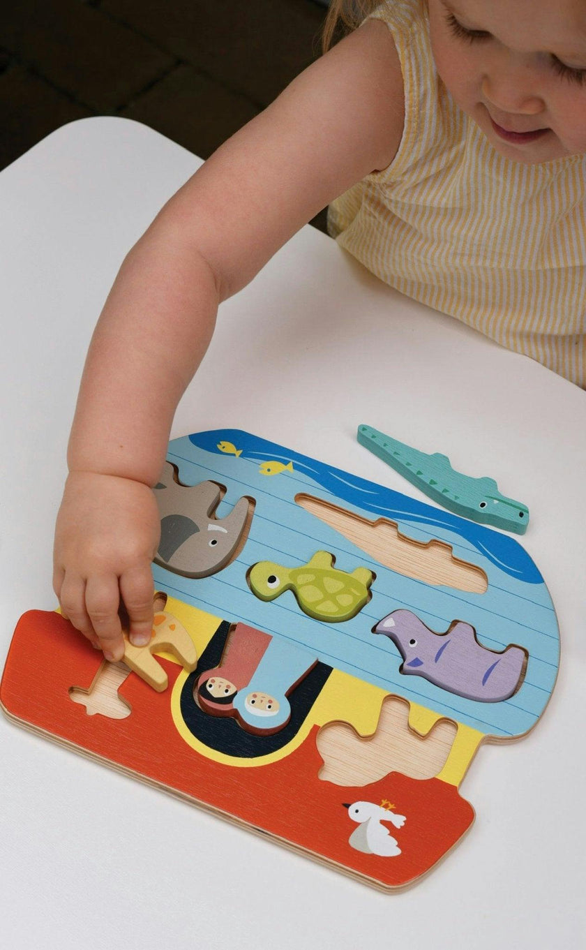 Shape Sorting Ark Tray