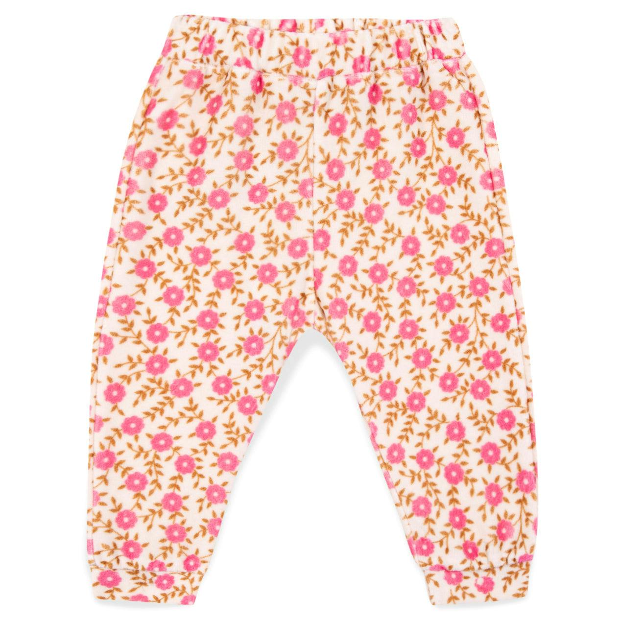 Bright Flowers Joggy Baby Pants