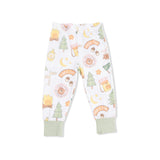 Camping Pink - Short Sleeve Loungewear Set