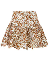 Kimberly Embroidered Mini Skirt