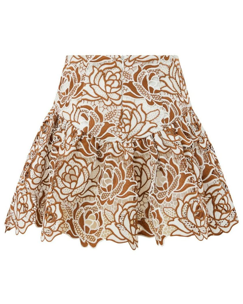 Kimberly Embroidered Mini Skirt