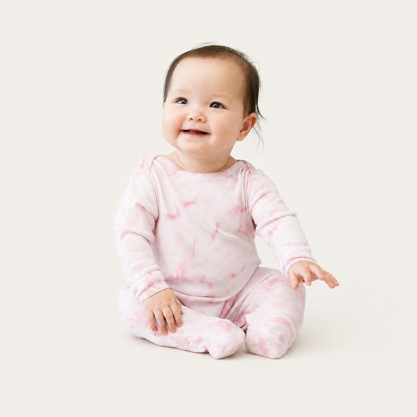 Crystal Rib Footie Pajama