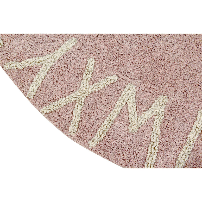 ABC Round Washable Rug