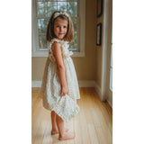 Love In Bloom Timless Floral Ruffle Zipper Pouch