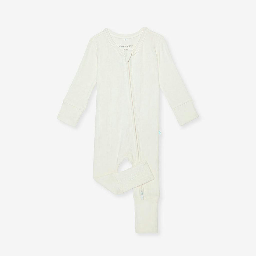 Coconut Pointelle Convertible One Piece