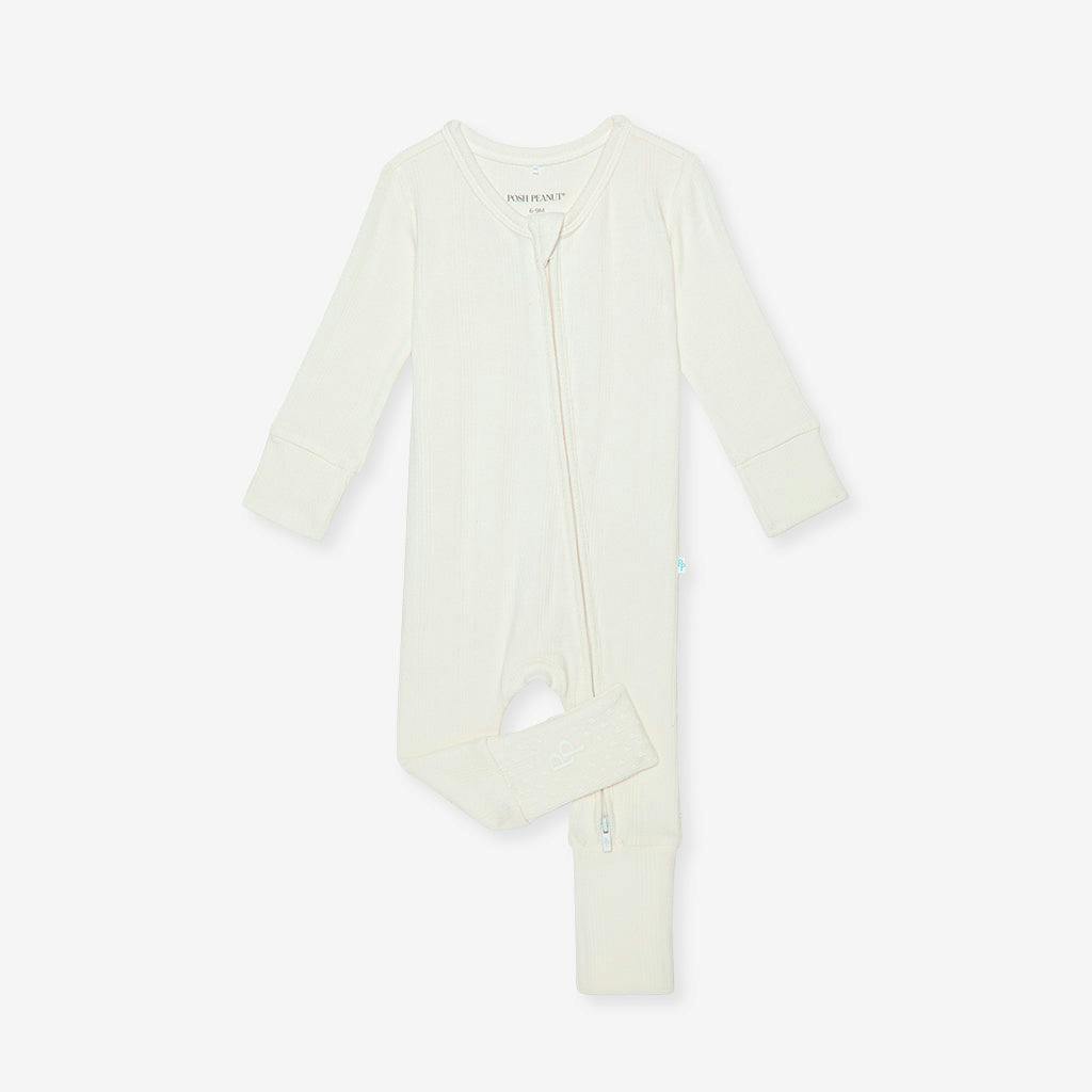 Coconut Pointelle Convertible One Piece
