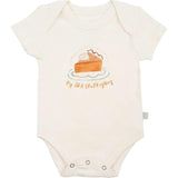 graphic bodysuit | thanksgiving pie