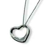 *Preloved* Tiffany & Co. Open Heart Pendant Necklace