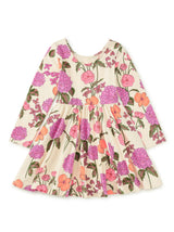 Printed Ballet Dress, English Dahlia