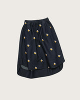 Kids Linnea Embroidered Denim  Skirt