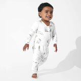 Winter Forest Animals Bamboo Convertible Footie