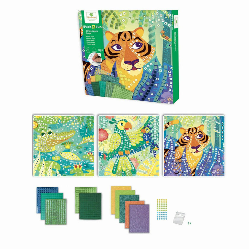 Stick'N Fun - Mosaics Jungle - 5y+