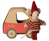 Christmas mouse, Little sister in car box